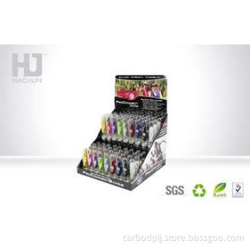 Varnishing Plastic Energy Wrist Paper Counter Display Boxes